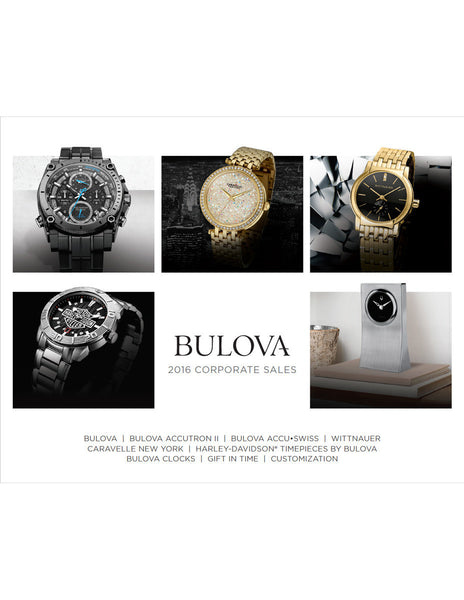 2016 Bulova Corporate Sales Catalog